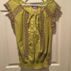 Flying Tomato Olive Green Blouse